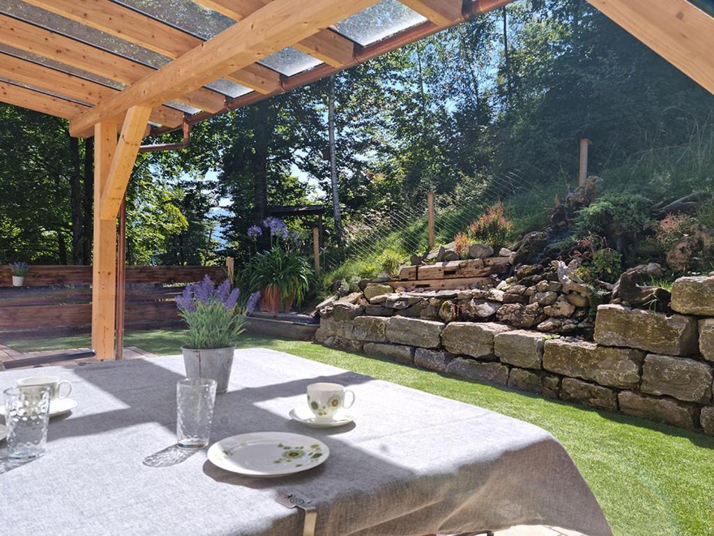 Villa Im Wald Rosshaupten Bagian luar foto
